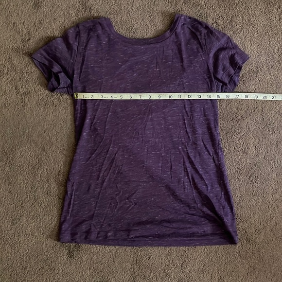 Purple short sleeve shirt - Picture 1 of 3